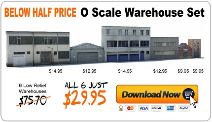 o scale building models